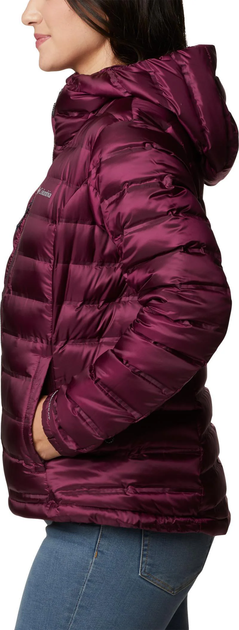 Pebble Peak Down Hooded Jacket - Womens - Image 5