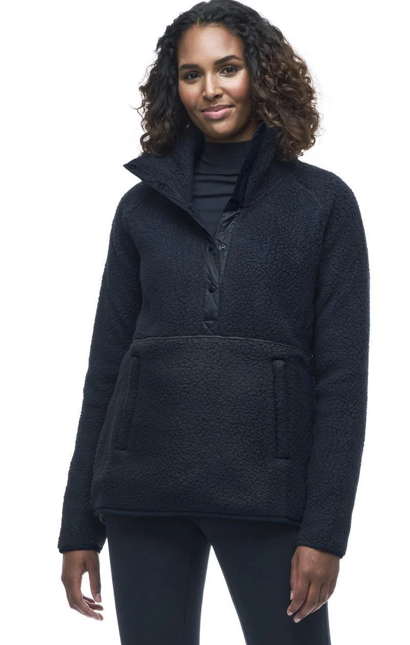 Pecora Button Up Pullover - Womens