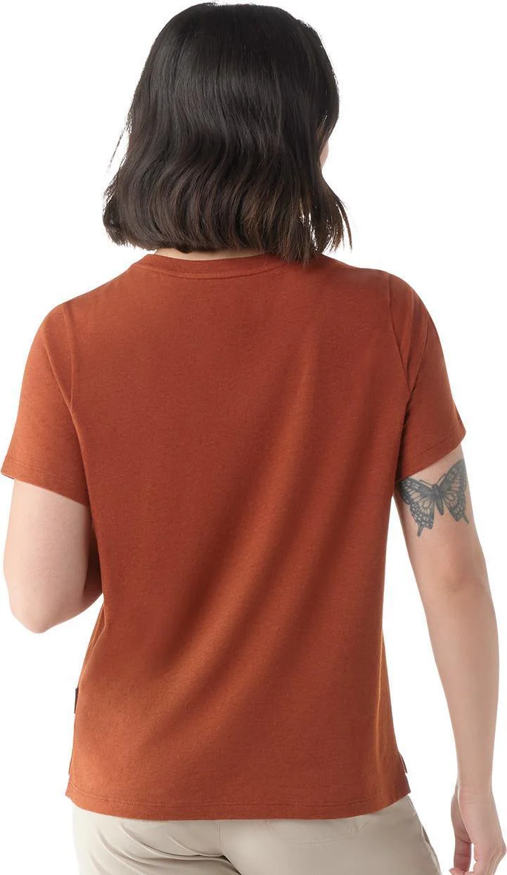 Perfect V-Neck SS Tee - Womens - Image 4