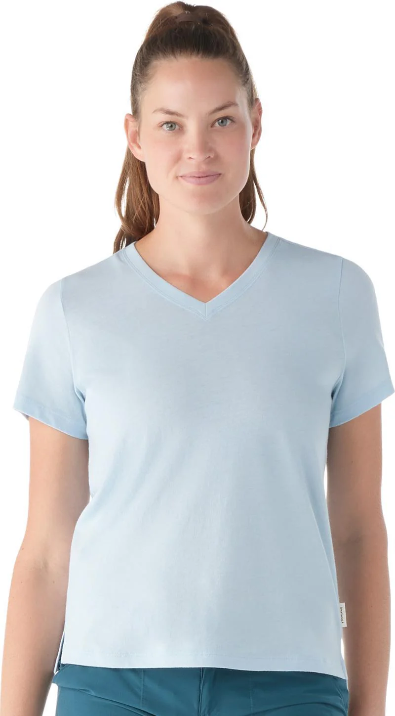 Perfect V-Neck SS Tee - Womens - Image 5