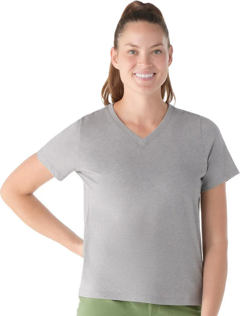 Perfect V-Neck SS Tee - Womens - Image 9