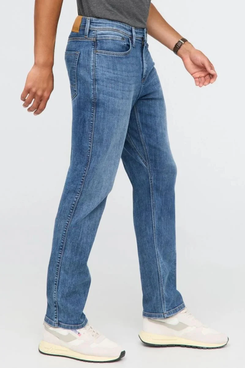 Performance Denim Athletic Straight Jeans, 32" Inseam - Mens - Image 3