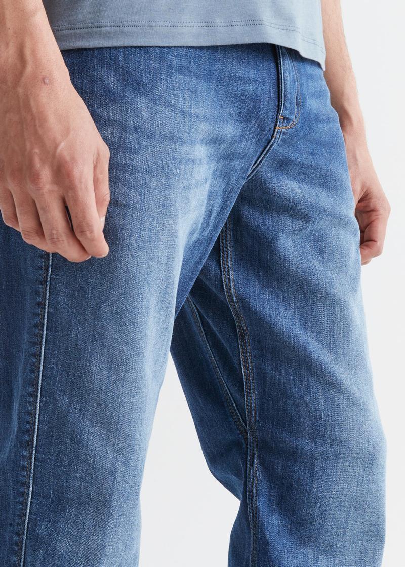 Performance Denim Athletic Straight Pants, 32" Inseam - Wash - Mens - Image 5