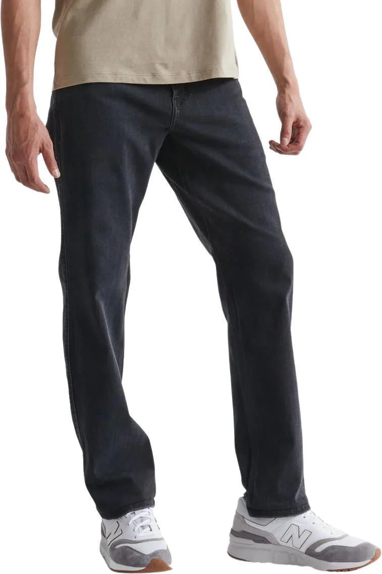 Performance Denim Athletic Straight Pants, 32" Inseam - Wash - Mens - Image 6