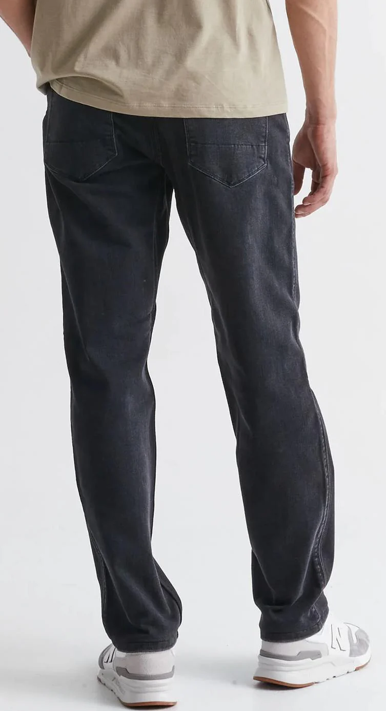 Performance Denim Athletic Straight Pants, 32" Inseam - Wash - Mens - Image 7