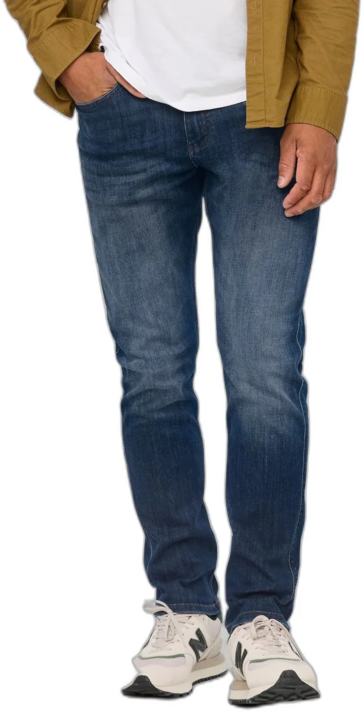 Performance Denim Relaxed Tapered Jeans, 30" Inseam - Mens - Image 19