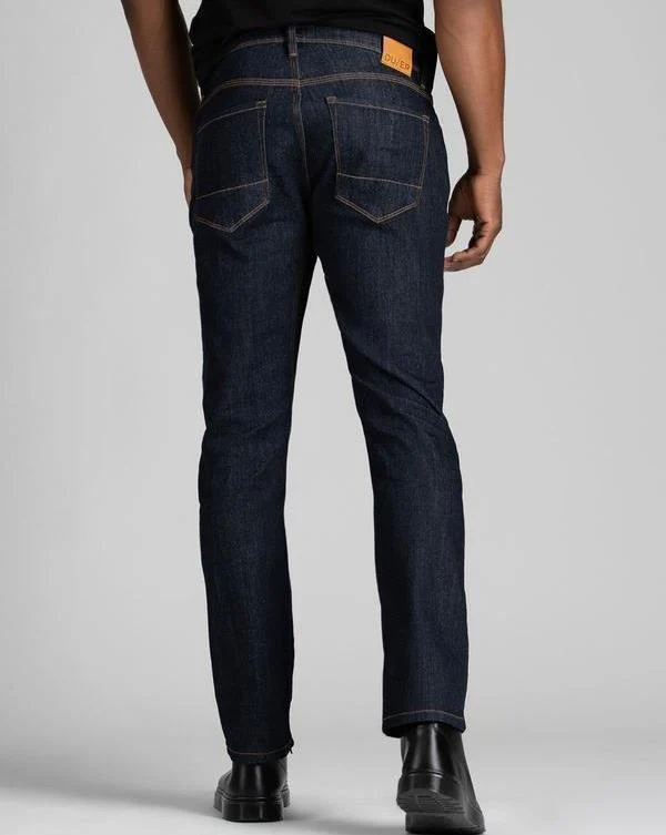 Performance Denim Relaxed Tapered Jeans, 30" Inseam - Mens - Image 2