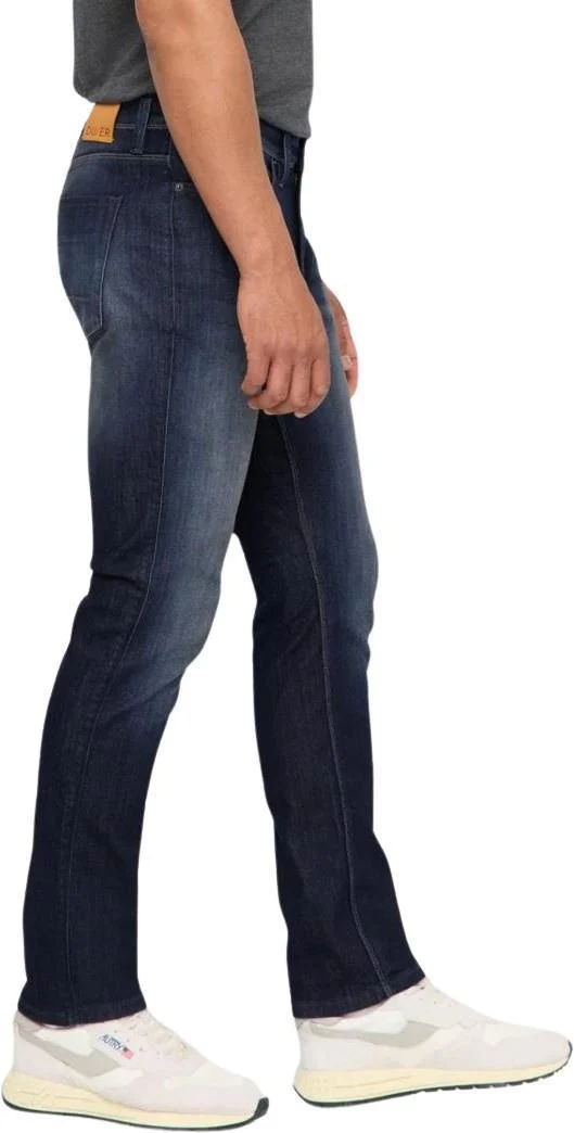 Performance Denim Relaxed Tapered Jeans, 32" Inseam - Wash - Mens - Image 17