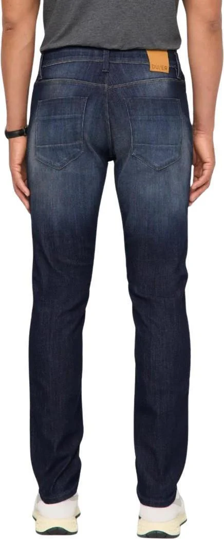 Performance Denim Relaxed Tapered Jeans, 32" Inseam - Wash - Mens - Image 18