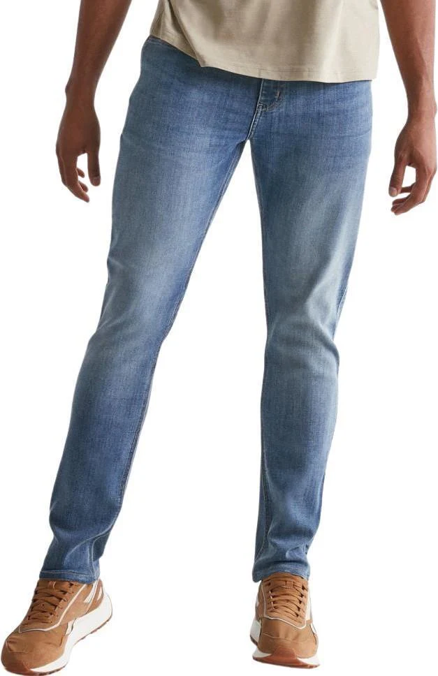 Performance Denim Relaxed Tapered Jeans, 32" Inseam - Wash - Mens - Image 9
