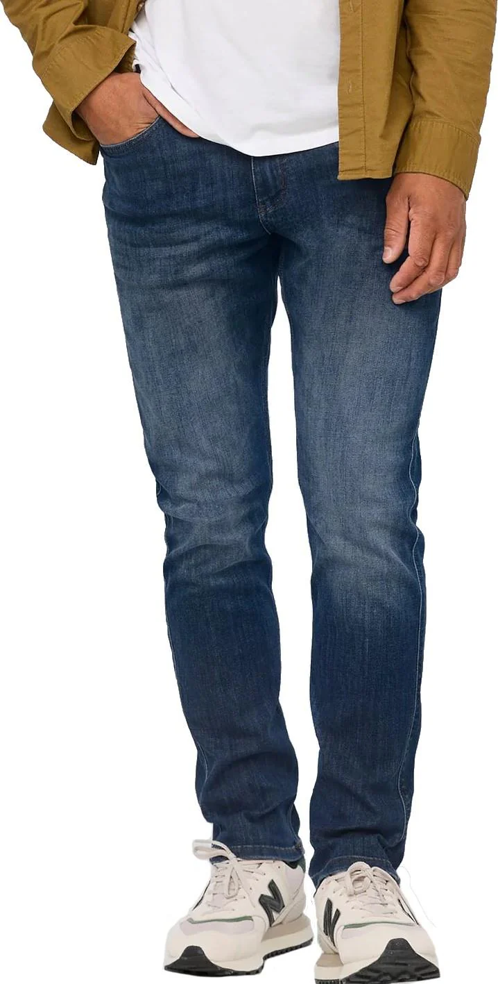 Performance Denim Relaxed Tapered Jeans, 34" Inseam - Mens - Image 23