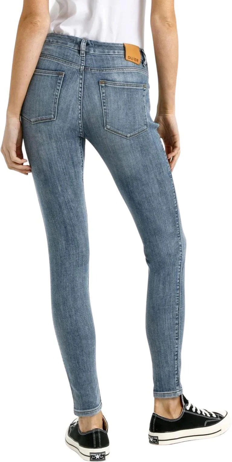 Performance Denim Skinny Jeans, 31" Inseam - Wash - Womens - Image 2