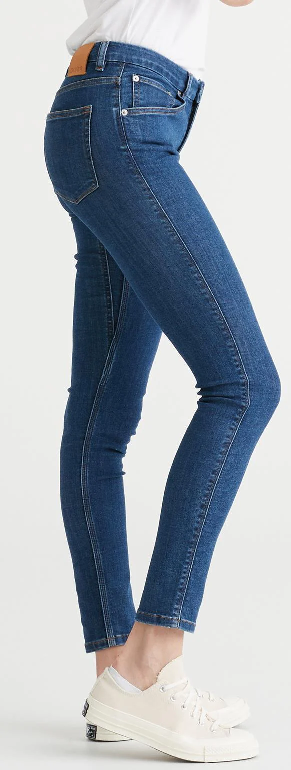 Performance Denim Skinny Jeans, 31" Inseam - Wash - Womens - Image 4