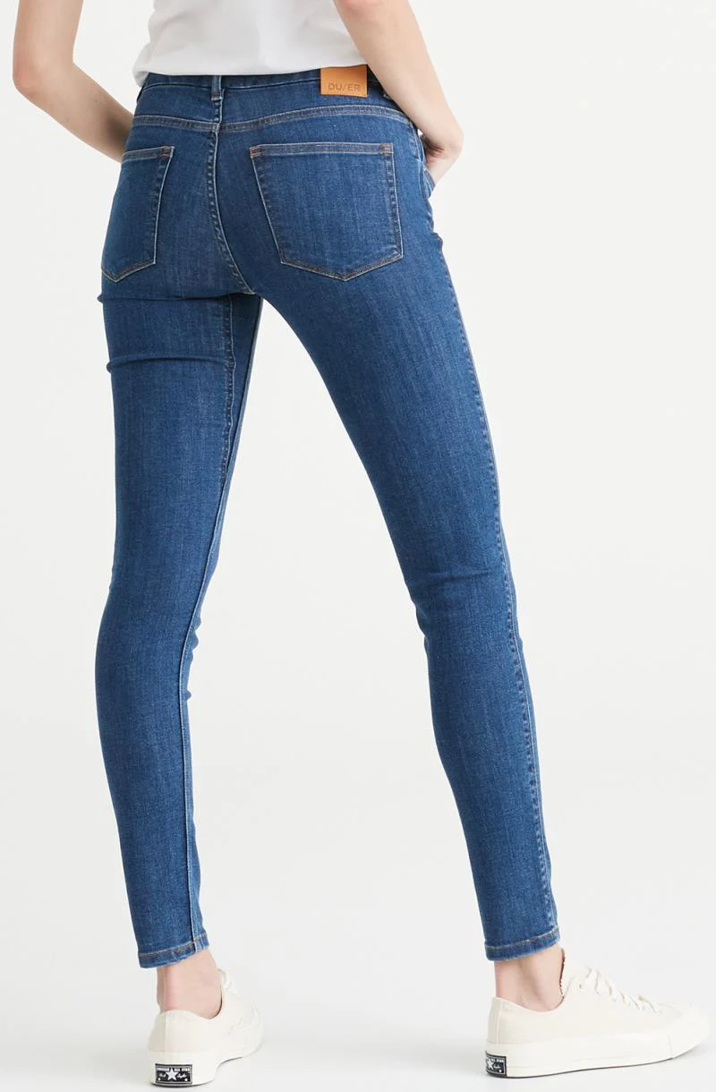Performance Denim Skinny Jeans, 31" Inseam - Wash - Womens - Image 5