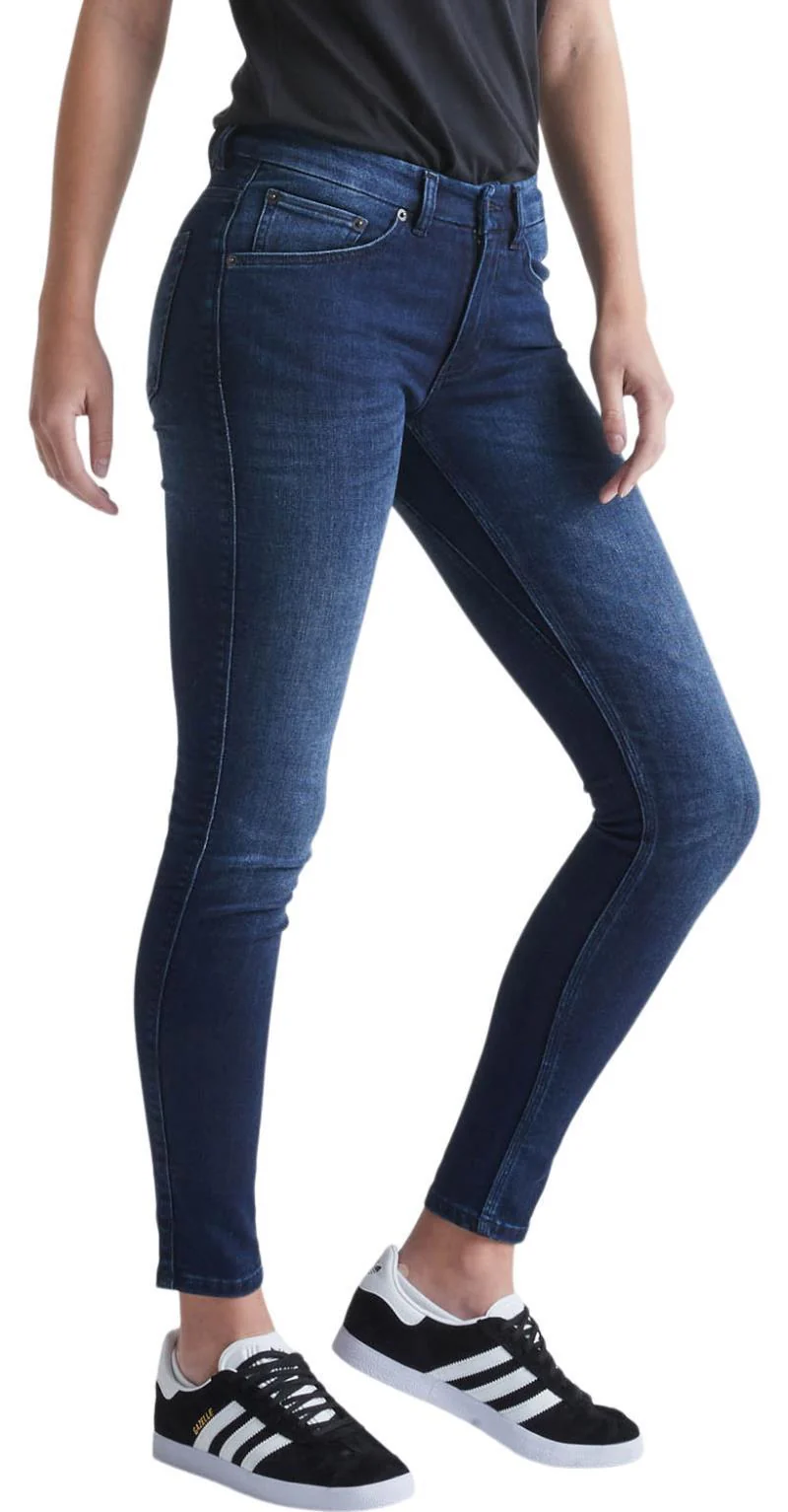 Performance Denim Skinny Jeans, 31" Inseam - Wash - Womens - Image 7