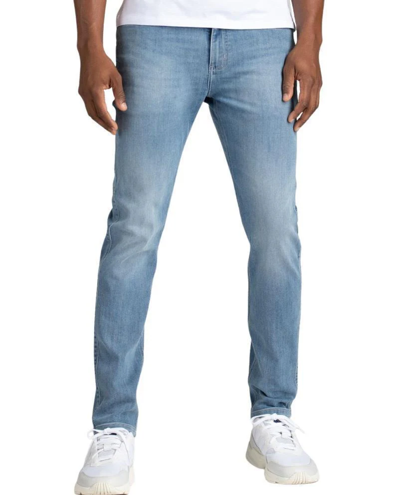 Performance Denim Slim Jeans, 30" Inseam - Mens - Image 4
