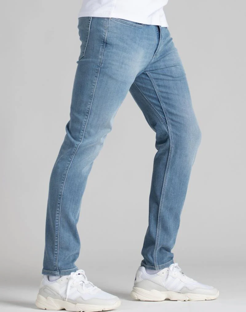 Performance Denim Slim Jeans, 30" Inseam - Mens - Image 5