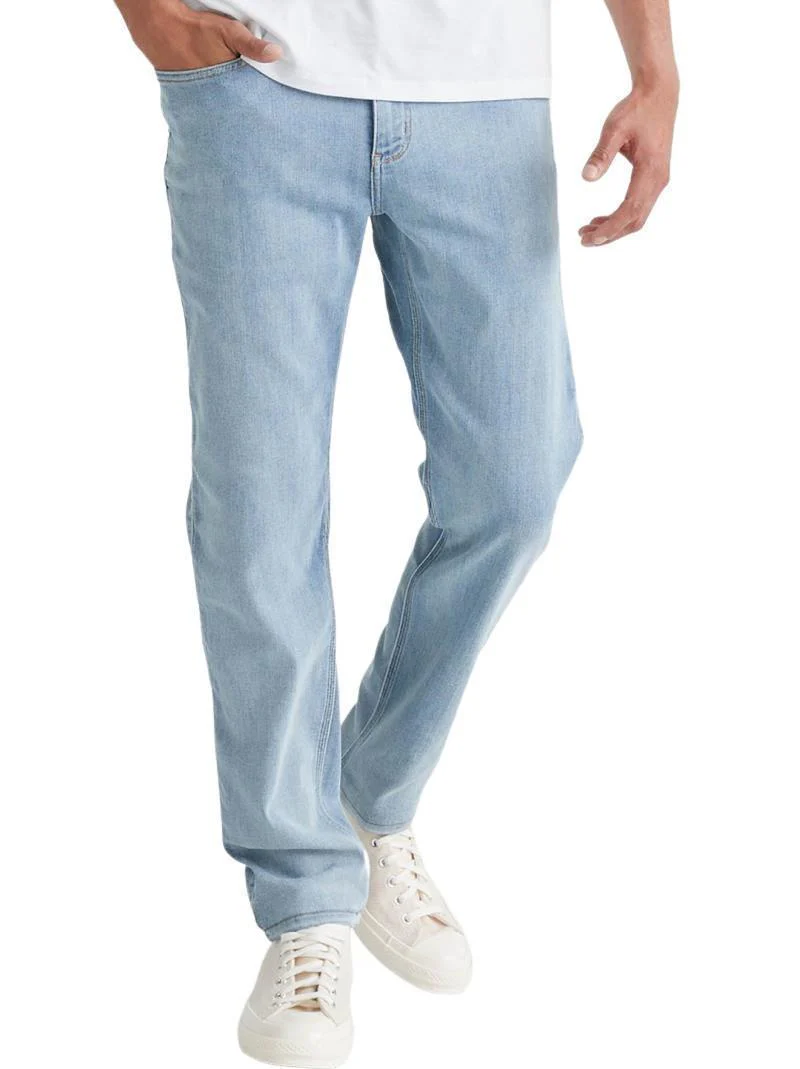 Performance Denim Slim Jeans, 30" Inseam - Wash - Mens - Image 7