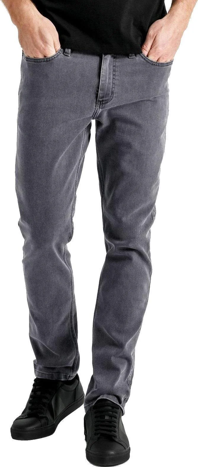 Performance Denim Slim Jeans, 32" Inseam - Wash - Mens