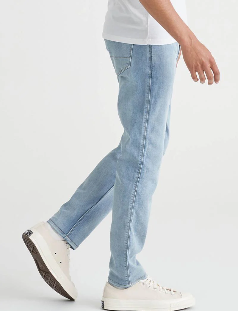 Performance Denim Slim Jeans, 32" Inseam - Wash - Mens - Image 9