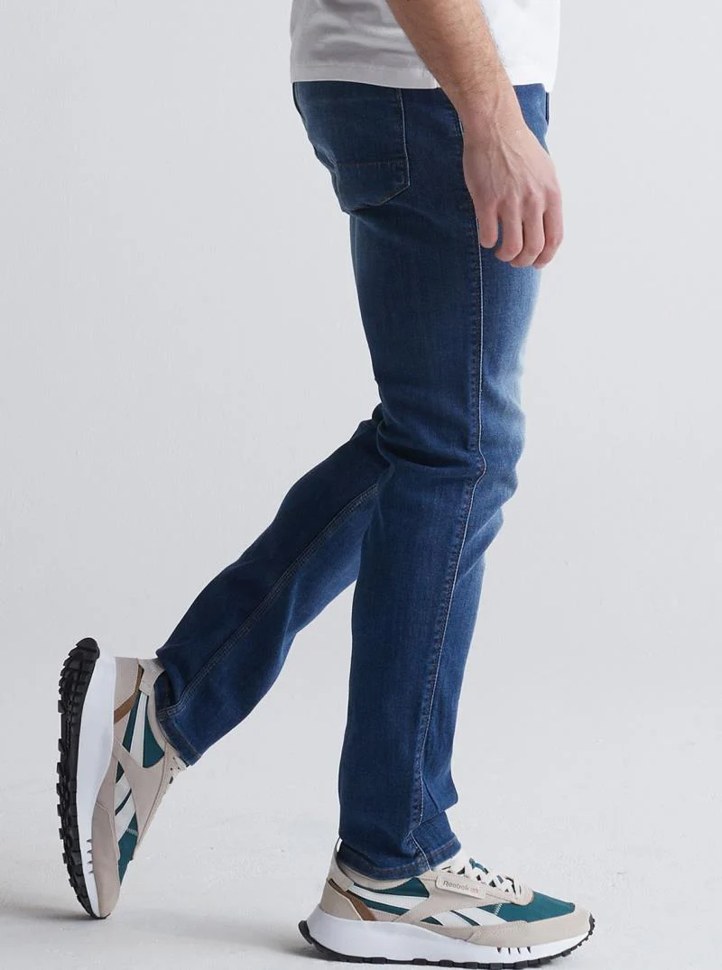 Performance Denim Slim Jeans, 34" Inseam - Wash - Mens - Image 5