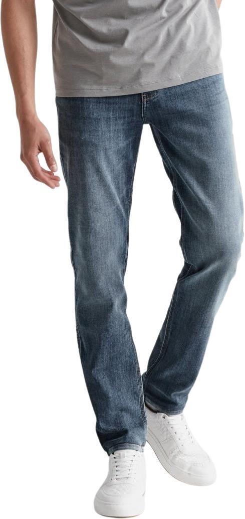 Performance Denim Slim Jeans, 34" Inseam - Wash - Mens - Image 7