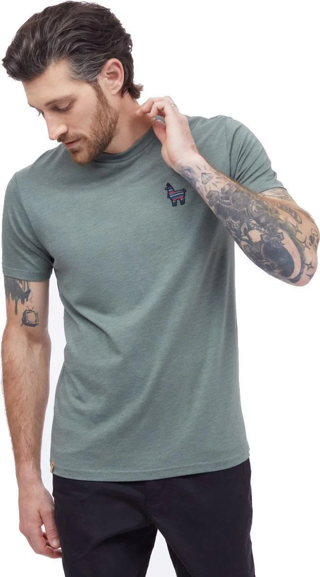 Peru Embroidered Llama T-Shirt - Mens - Image 2