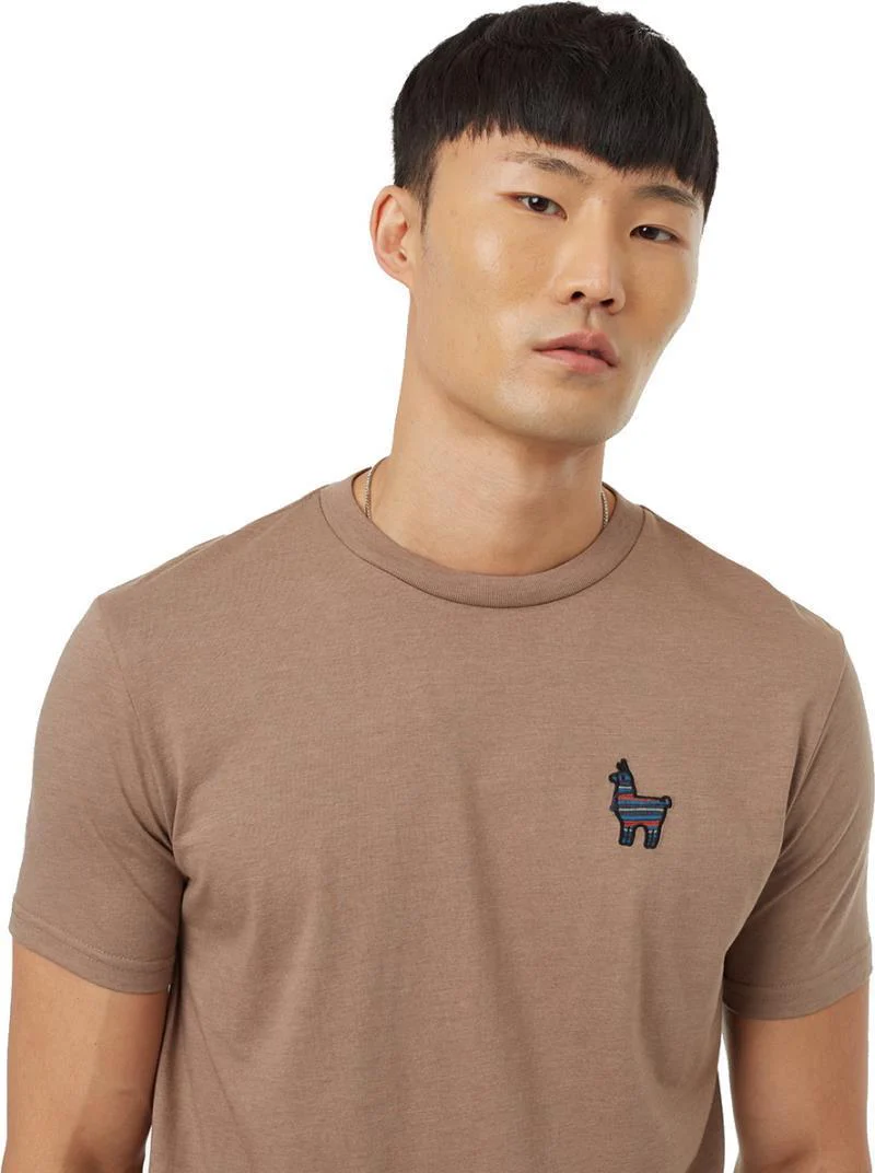 Peru Embroidered Llama T-Shirt - Mens - Image 9