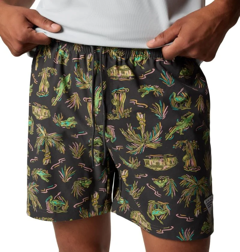 PFG Rambler Printed Water Shorts, 6" Inseam - Mens - Image 14