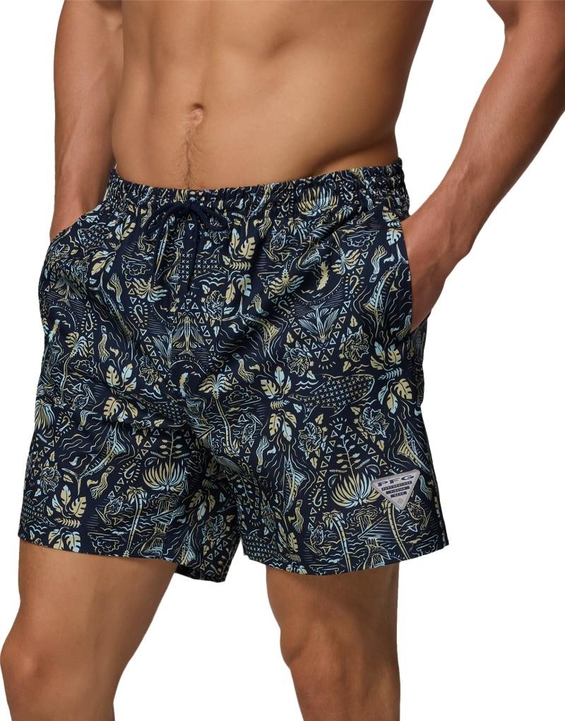 PFG Rambler Printed Water Shorts, 6" Inseam - Mens - Image 17