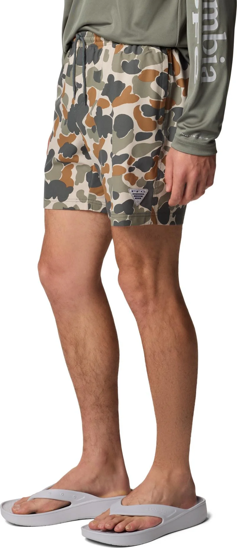 PFG Rambler Printed Water Shorts, 6" Inseam - Mens - Image 3