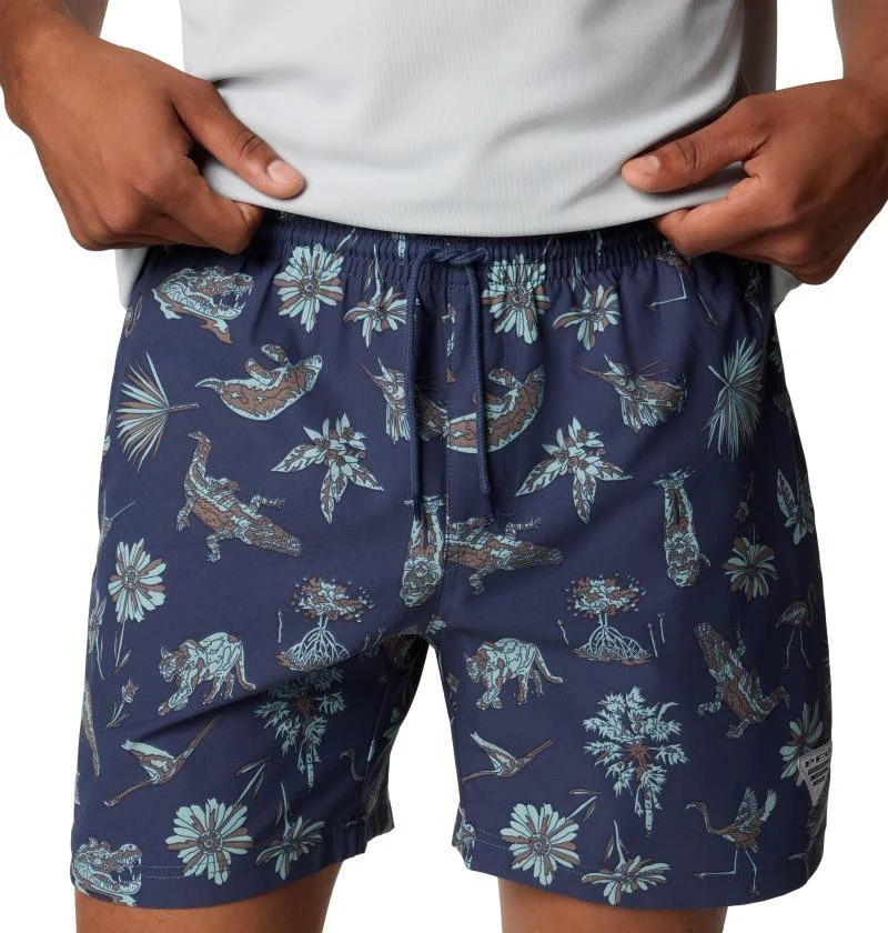 PFG Rambler Printed Water Shorts, 6" Inseam - Mens - Image 9