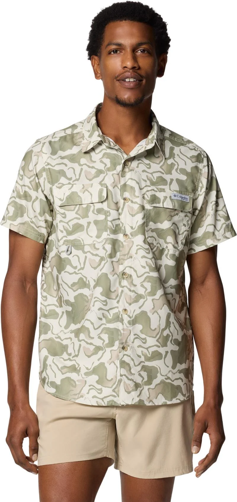 PFG Uncharted Printed SS Shirt - Mens - Image 13