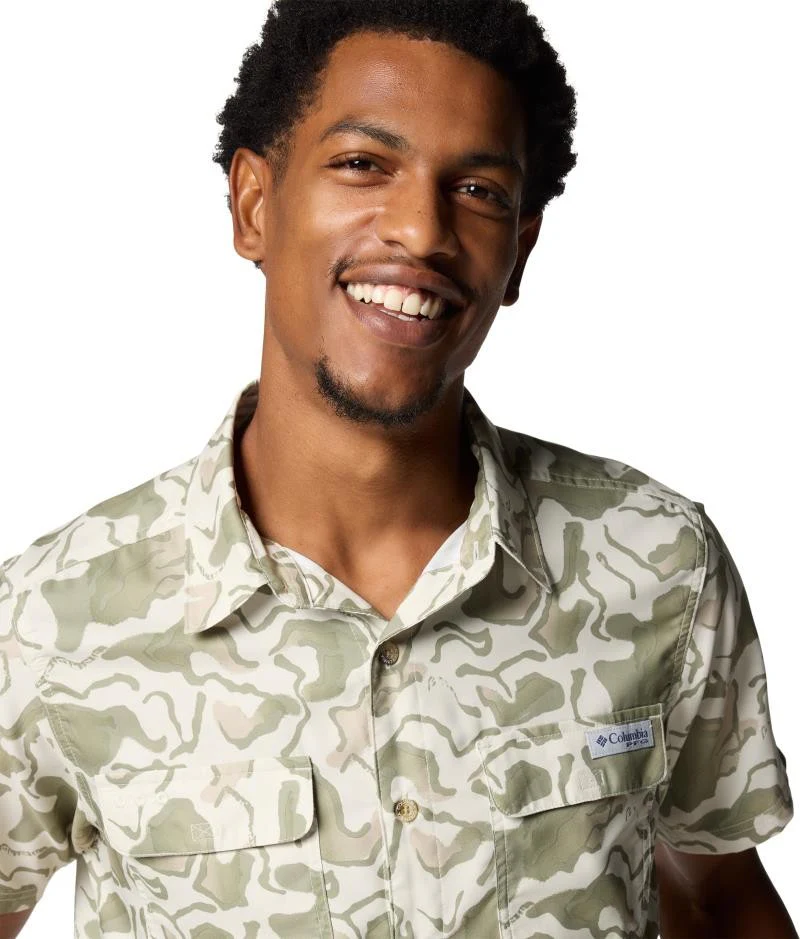 PFG Uncharted Printed SS Shirt - Mens - Image 16