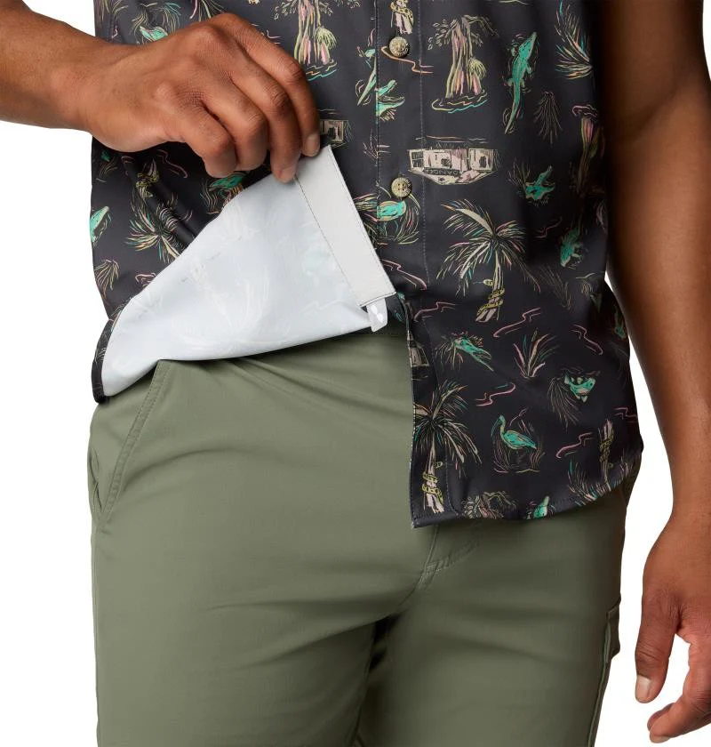 PFG Uncharted Printed SS Shirt - Mens - Image 6