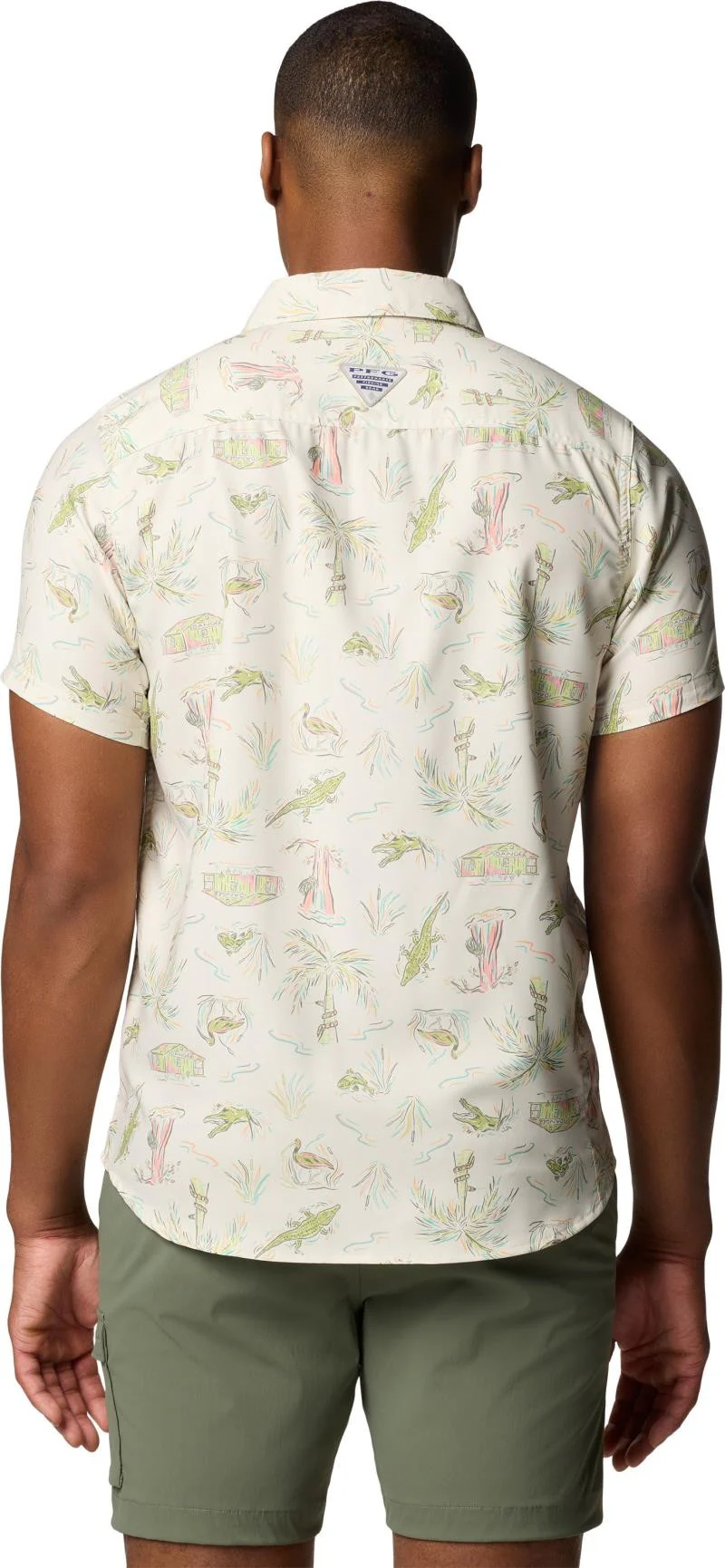 PFG Uncharted Printed SS Shirt - Mens - Image 8