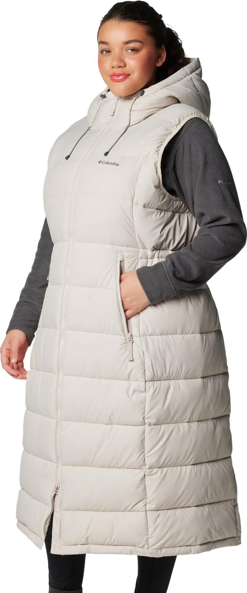 Pike Lake Long Vest, Extended - Womens - Image 2