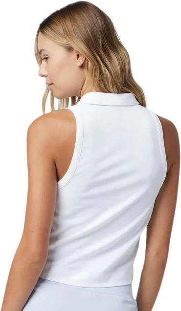 Pique Polo Tank - Womens - Image 5