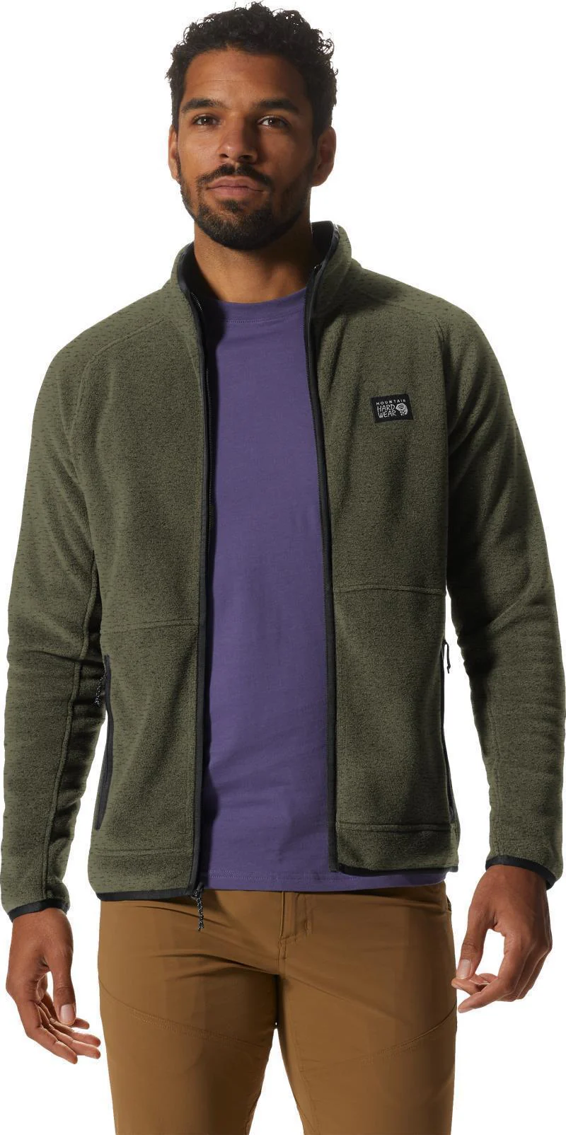 Polartec Double Brushed Full Zip Jacket - Mens - Image 14
