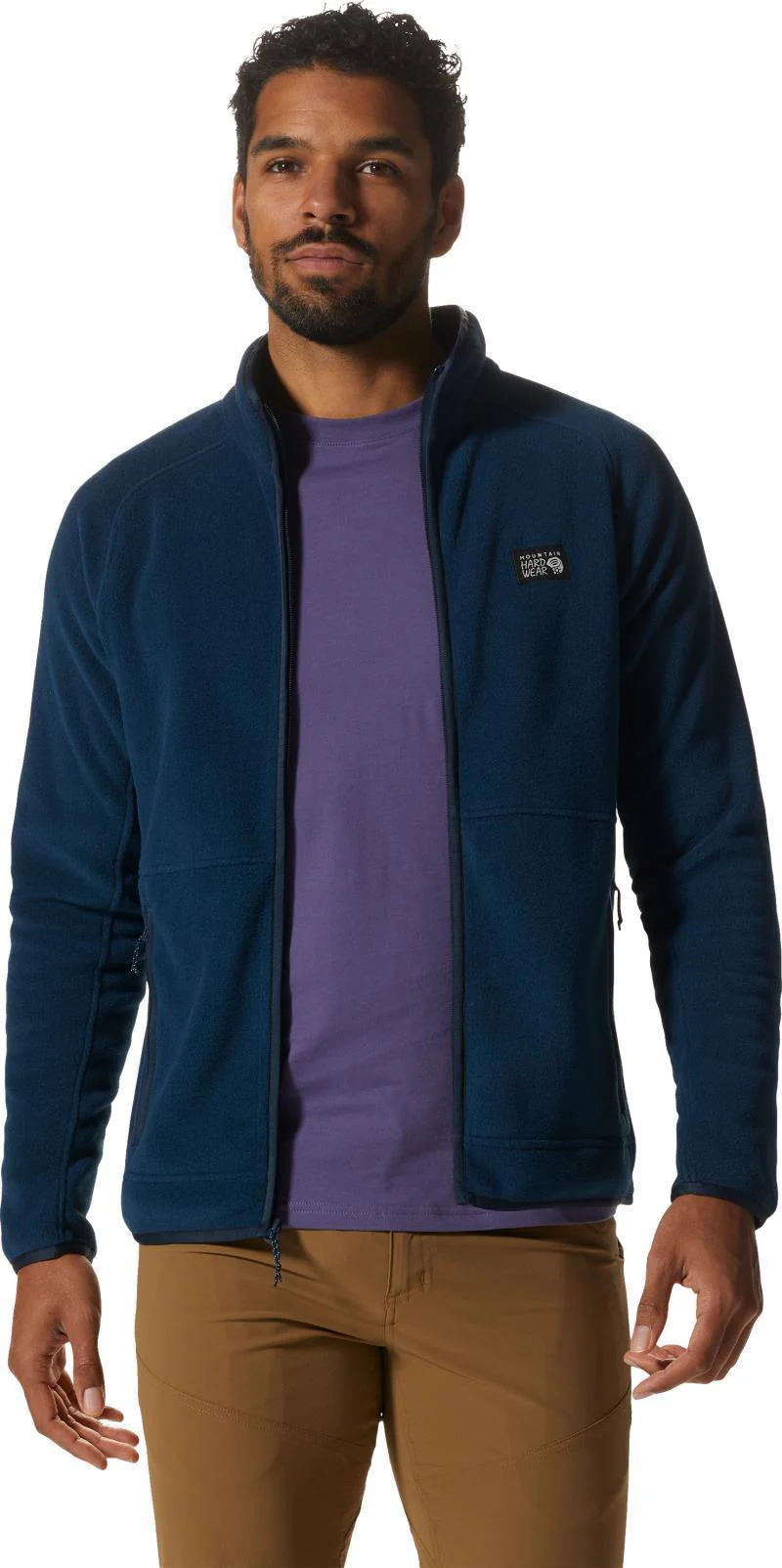 Polartec Double Brushed Full Zip Jacket - Mens - Image 2