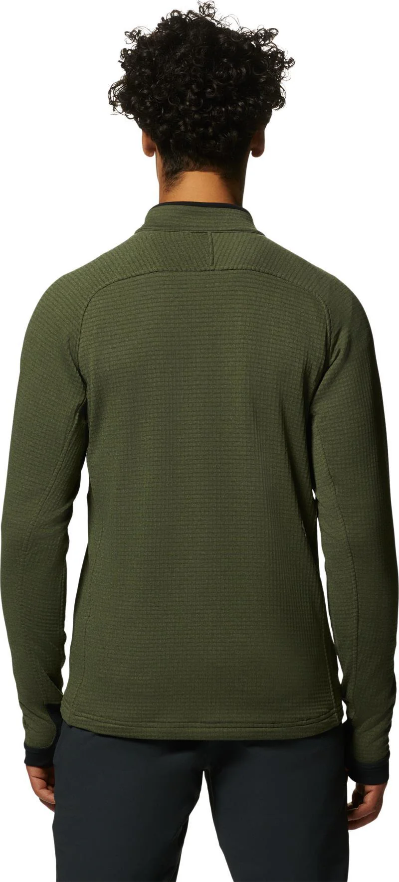Polartec Power Grid Half Zip Jacket - Mens - Image 7