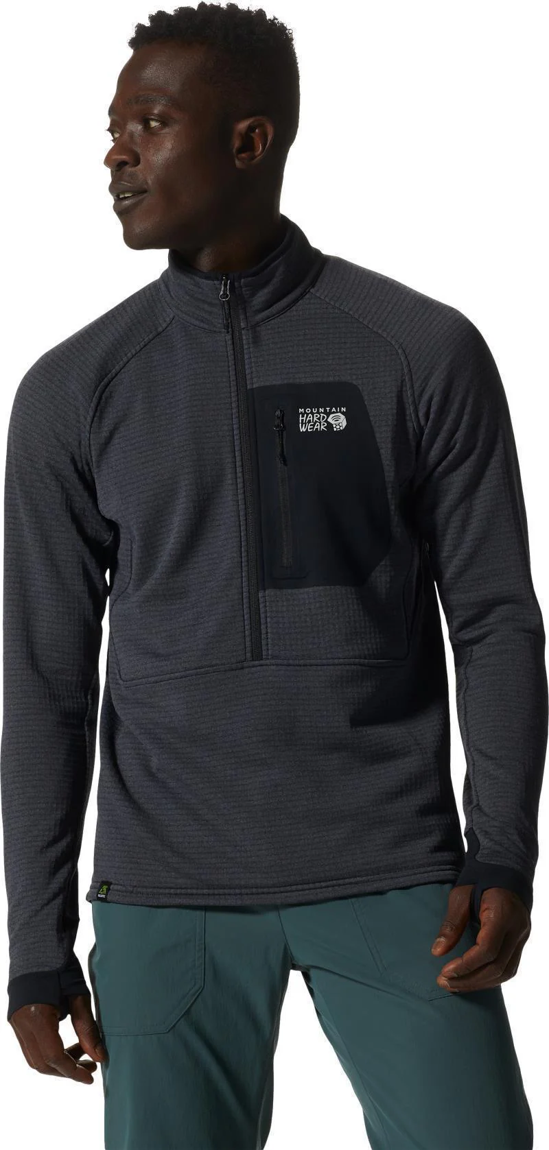 Polartec Power Grid Half Zip Jacket - Mens (Prior Season) - Image 14