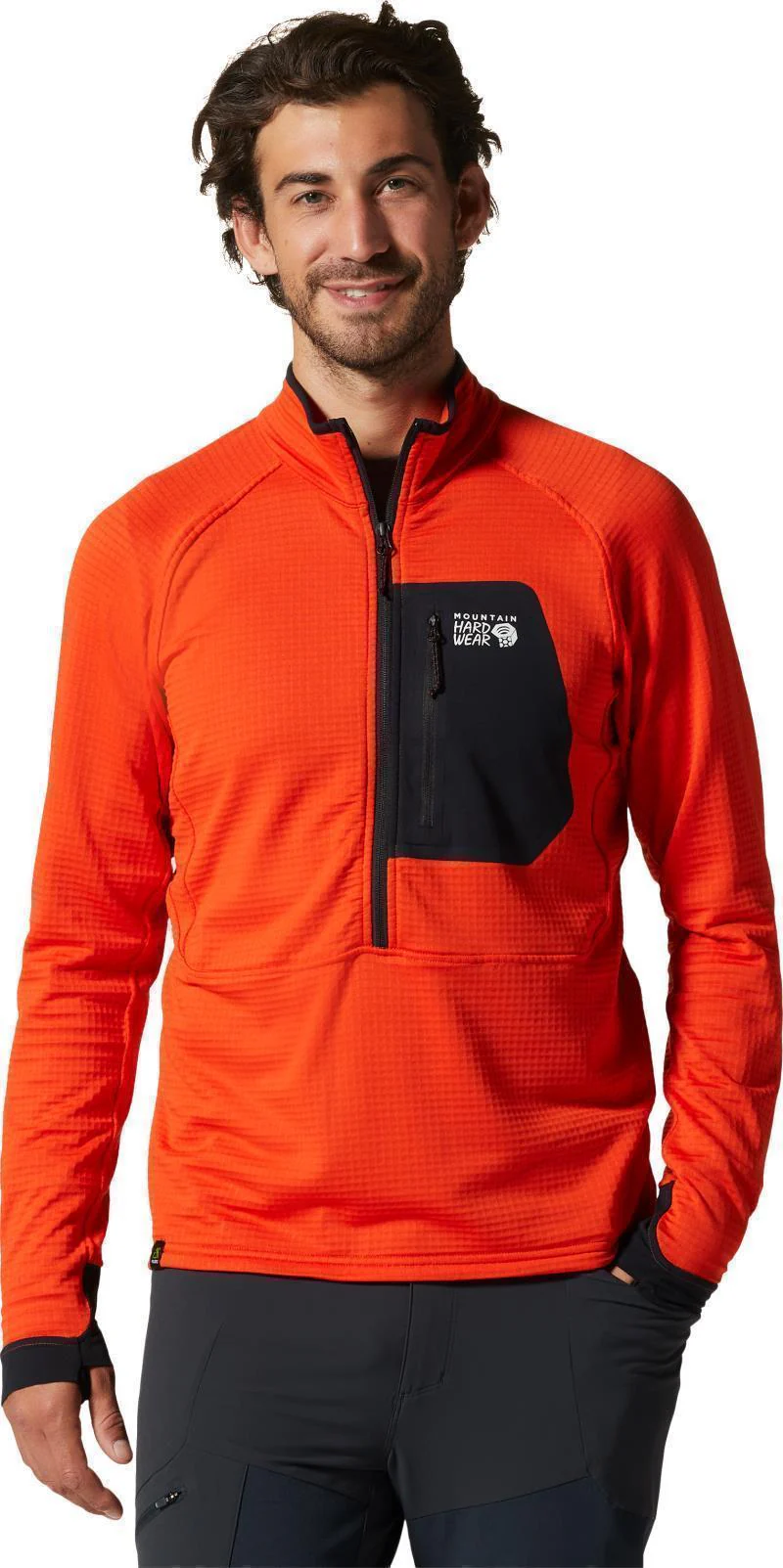 Polartec Power Grid Half Zip Jacket - Mens (Prior Season) - Image 2