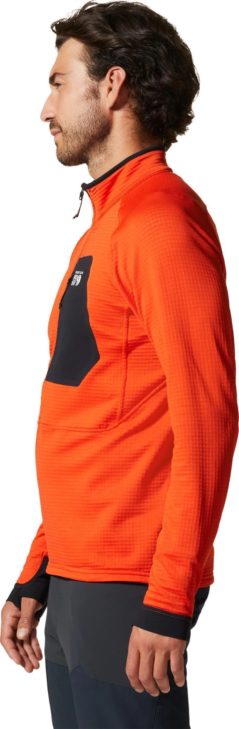 Polartec Power Grid Half Zip Jacket - Mens (Prior Season) - Image 3