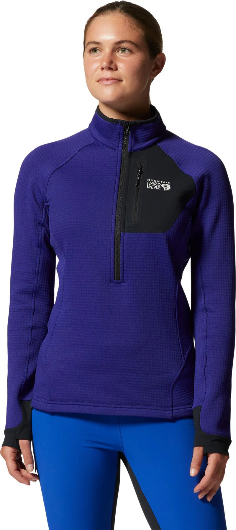 Polartec Power Grid Half Zip Jacket - Womens - Image 4