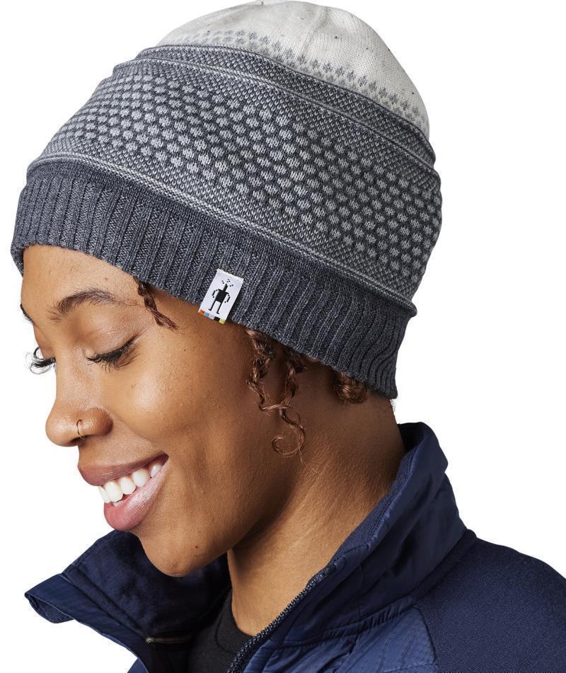 Popcorn Cable Reversible Beanie - Image 2