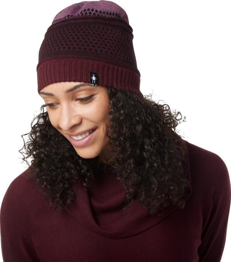 Popcorn Cable Reversible Beanie - Image 8