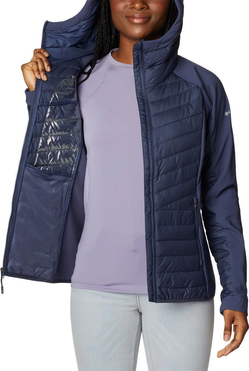 Powder Lite Hybrid Hooded Jacket - Womens - Image 4