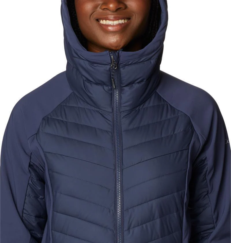 Powder Lite Hybrid Hooded Jacket - Womens - Image 6