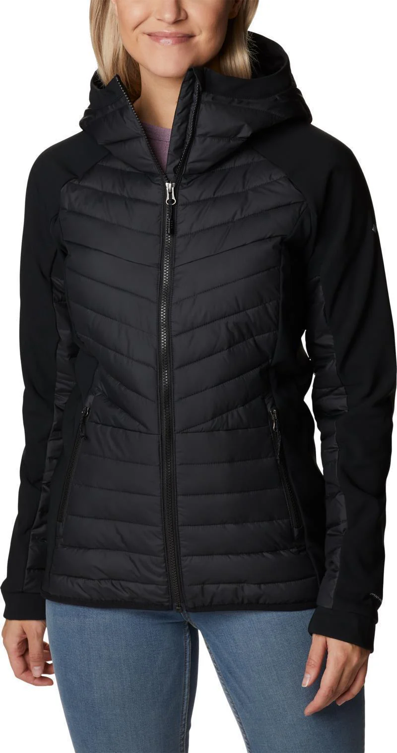 Powder Lite Hybrid Hooded Jacket - Womens - Image 7